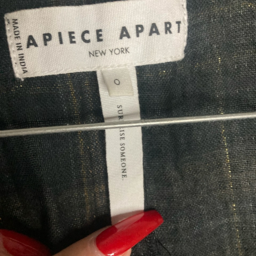 APIECE APART DRESS Plaid size 0 - Picture 9 of 16